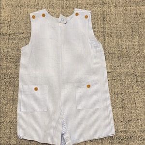 Bella Bliss Seersucker Romper